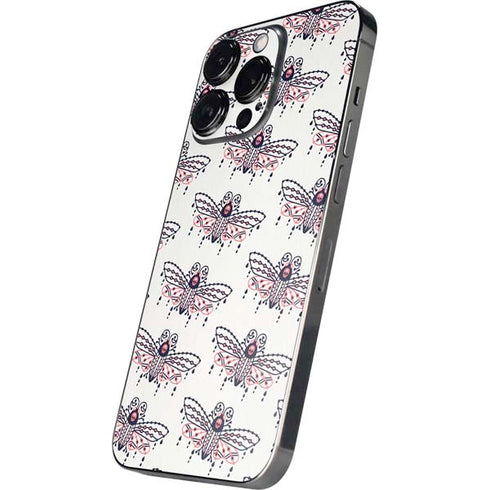 Cat Coq Blush Moth iPhone 14 Pro Skin